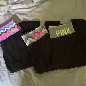 Early 2010s VS PINK cropped leggings